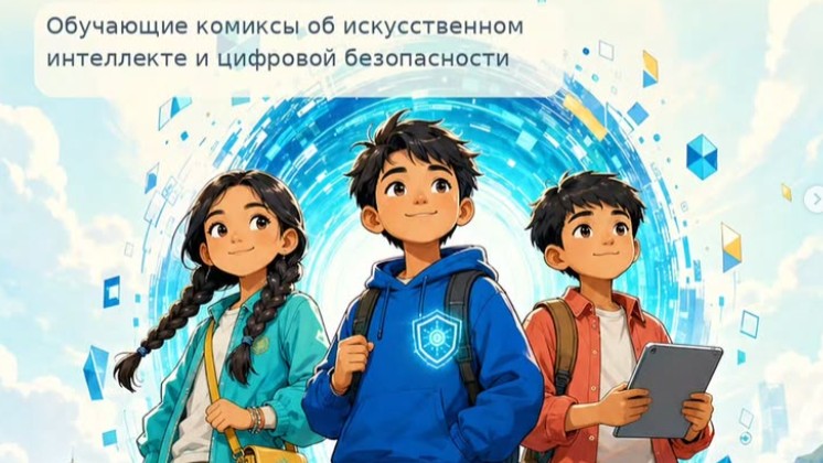 Комикс «Цифровая грамотность для детей»